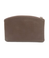 COCCINELLE ROUNDED ENVELOPE Geantă de m&acirc;nă din piele brunetă - Genți femei - 3