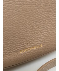 COCCINELLE WHISPER Geantă de umăr mini taupe cald - Genți femei - 4