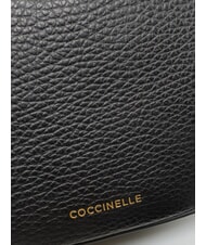 COCCINELLE WHISPER Geantă de umăr mini negru - Genți femei - 4