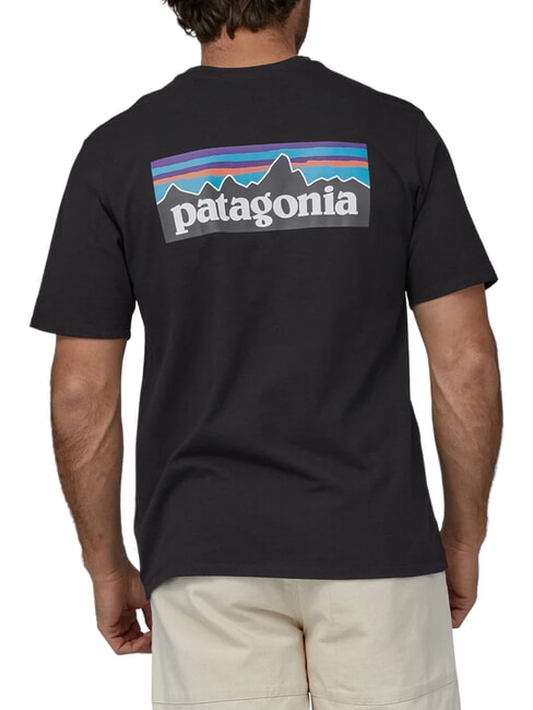 P-6 LOGO Tricou cu m&acirc;necă scurtă negru - tricou