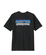PATAGONIA P-6 LOGO Tricou cu m&acirc;necă scurtă negru - tricou - 5