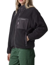 PATAGONIA SYNCH Jachetă din fleece reciclat negru solid - Jachete pentru femei - 4