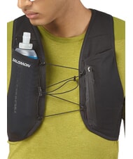 SALOMON HYDRA ACCESS 4 ONE FLASK Vestă de alergare negru - Jachete fără m&acirc;neci pentru bărbați - 6