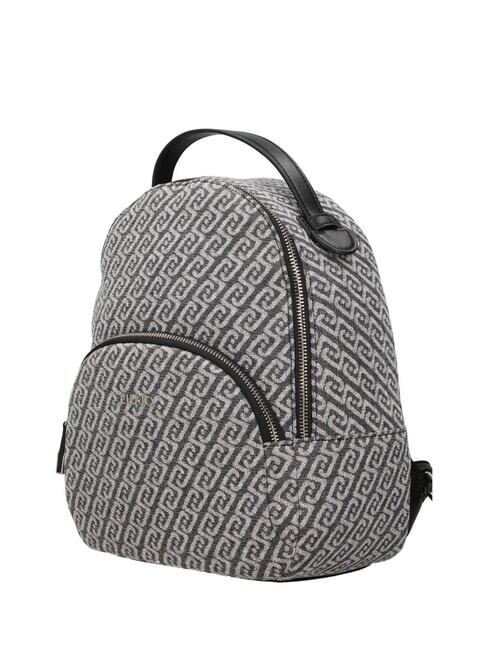 MANHATTAN Rucsac pentru femei gri denim - Genți femei