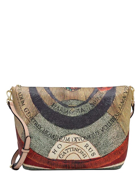 PLANETARIUM Geantă de umăr cu clutch clasic/bej - Genți femei