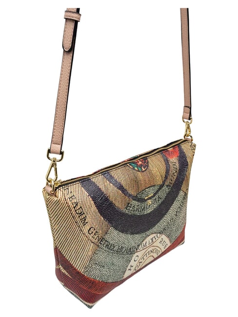 PLANETARIUM Geantă de umăr cu clutch clasic/bej - Genți femei
