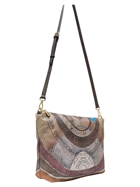 PLANETARIUM Geantă de umăr cu clutch verde sălbatic/militar - Genți femei