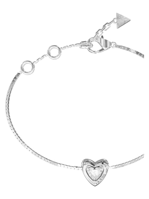BELOVED Brățară, pandantiv &icirc;n formă de inimă SILVER - Brățări