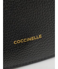COCCINELLE ALPHA Geantă de umăr mini negru - Genți femei - 4