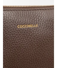 COCCINELLE ALPHA Geantă de cumpărături din piele brunetă - Genți femei - 4