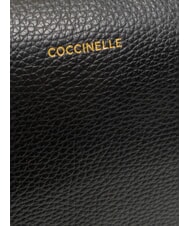 COCCINELLE ALPHA Rucsac din piele negru - Genți femei - 4