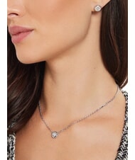 GUESS STYLISH GUESS Colier, formă de monedă cu logo SILVER - Lănțișoare - 2
