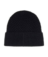GUESS KNITTED Pălărie cu manșetă și logo pe lateral BLACK - Căciuli - 2