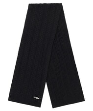 GUESS FRANCES KNITTED Eșarfă cu &icirc;mpletitură BLACK - Eșarfe - 2