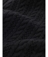 GUESS FRANCES KNITTED Eșarfă cu &icirc;mpletitură BLACK - Eșarfe - 3