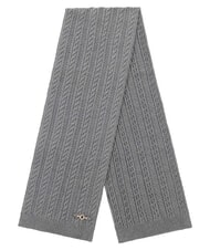 GUESS FRANCES KNITTED Eșarfă cu &icirc;mpletitură gri - Eșarfe - 2