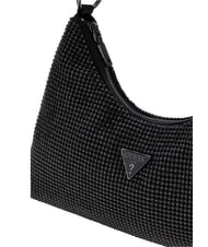 GUESS JEWELS Geantă de umăr, dublă portabilitate BLACK - Genți femei - 4