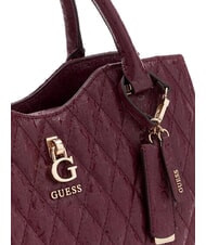 GUESS TAMARA Geantă de m&acirc;nă, cu curea de umăr bronz - Genți femei - 5