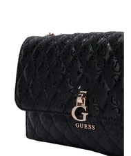 GUESS TAMARA Geantă de umăr matlasată BLACK - Genți femei - 5
