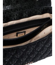 GUESS TAMARA Geantă de umăr matlasată BLACK - Genți femei - 6