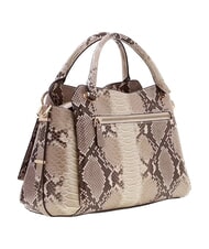 GUESS YVONNE LOGO Geantă de m&acirc;nă, cu curea de umăr lalie beauty natural - Genți femei - 3