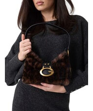 GUESS CAMDEN Geantă de umăr leopard - Genți femei - 2
