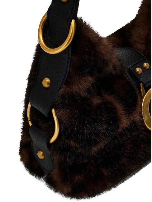 CAMDEN Geantă de umăr leopard - Genți femei