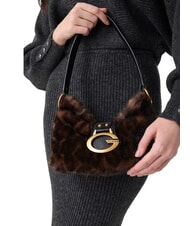 GUESS CAMDEN Geantă de umăr leopard - Genți femei - 7