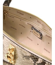 GUESS YVONNE LOGO Geantă de m&acirc;nă, cu curea de umăr lalie beauty natural - Genți femei - 5