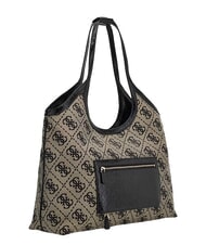 GUESS SAMANTHA Geantă de umăr logo negru - Genți femei - 2