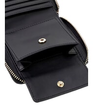 GUESS CARMELLA Portofel compact logo negru - Portofele femei - 4