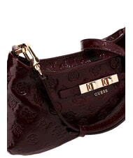 GUESS CARMELLA Geantă de umăr logo-ul burgund - Genți femei - 4