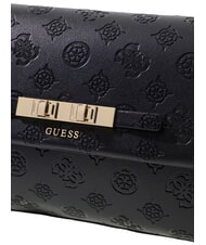GUESS CARMELLA Geantă de umăr logo negru - Genți femei - 4