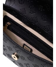 GUESS CARMELLA Geantă de umăr logo negru - Genți femei - 5