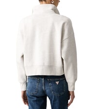 GUESS JEANS SCRIPT EMBRO NOTCH Hanorac cu guler - Hanorace pentru femei