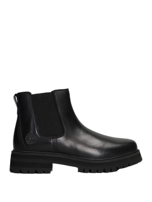 BRITTON DRIVE Ghete din piele pentru gleznă negru plin de cereale - Pantofi femei