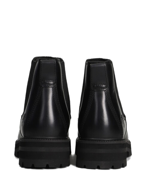 BRITTON DRIVE Ghete din piele pentru gleznă negru plin de cereale - Pantofi femei