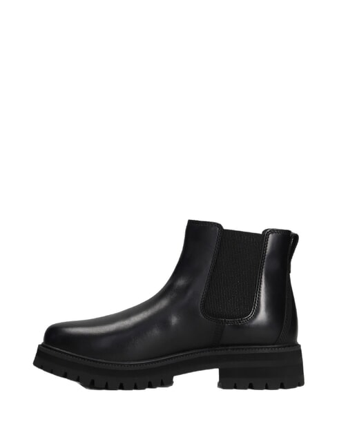 BRITTON DRIVE Ghete din piele pentru gleznă negru plin de cereale - Pantofi femei