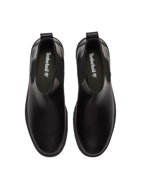 BRITTON DRIVE Ghete din piele pentru gleznă negru plin de cereale - Pantofi femei