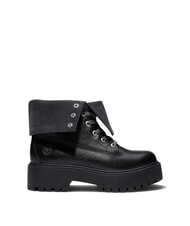 TIMBERLAND STONE STREET Ghete din piele pentru gleznă negru plin de cereale - Pantofi femei - 6