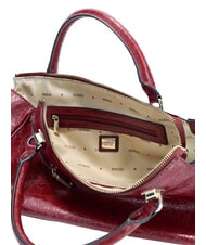 GUESS ANTONIA Geantă de m&acirc;nă, cu curea de umăr RED - Genți femei - 6
