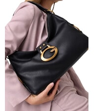 GUESS CAMDEN Geantă de umăr BLACK - Genți femei - 8
