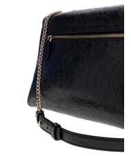 GUESS ANTONIA Geantă de umăr, m&acirc;ner dublu BLACK - Genți femei - 4