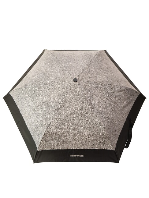 LOGO Mini umbrelă manuală negru / natural op - Umbrele