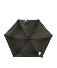 BORBONESE LOGO Mini umbrelă manuală negru / natural op - Umbrele - 3
