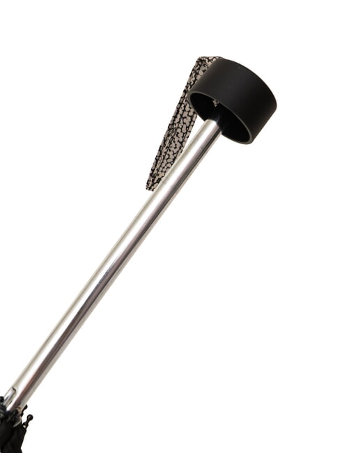LOGO Mini umbrelă manuală negru / natural op - Umbrele