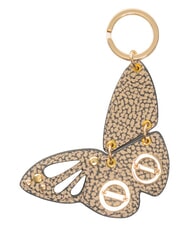 BORBONESE LOGO Breloc fluture natural/multicolor op - Portchei - 3