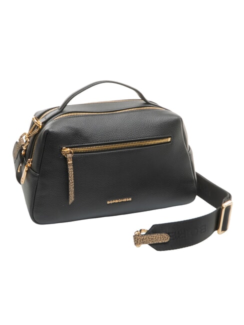 TRUNK BAGS Geantă de m&acirc;nă cu curea de umăr negru / natural op - Genți femei