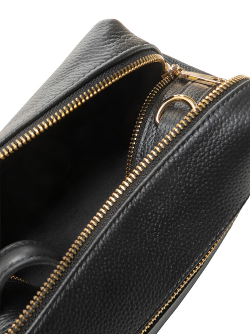 TRUNK BAGS Geantă de m&acirc;nă cu curea de umăr negru / natural op - Genți femei