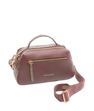 BORBONESE TRUNK BAGS Geantă de m&acirc;nă cu curea de umăr merlot/natural op - Genți femei - 2